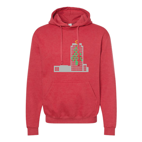 Capitol Christmas Tree North Dakota Hoodie