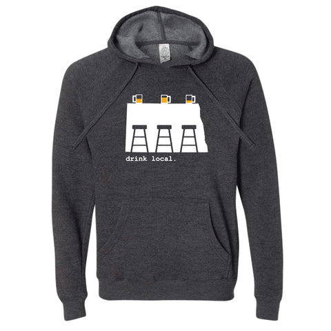 Drink Local North Dakota Hoodie