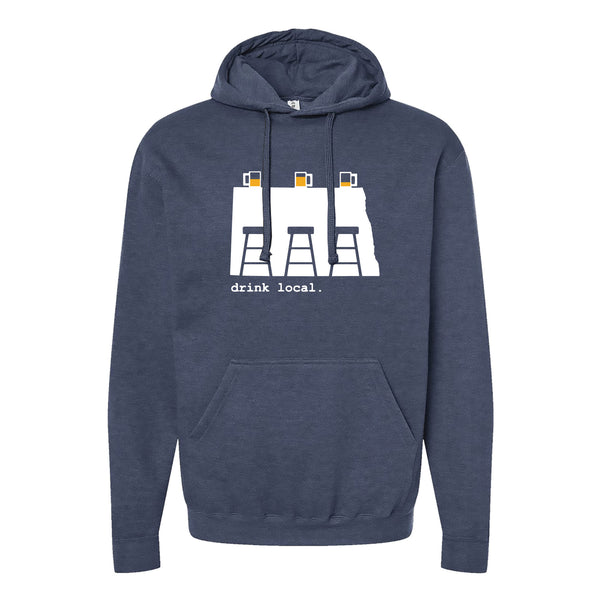 Drink Local North Dakota Hoodie