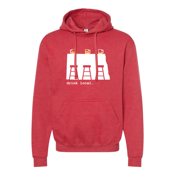 Drink Local North Dakota Hoodie