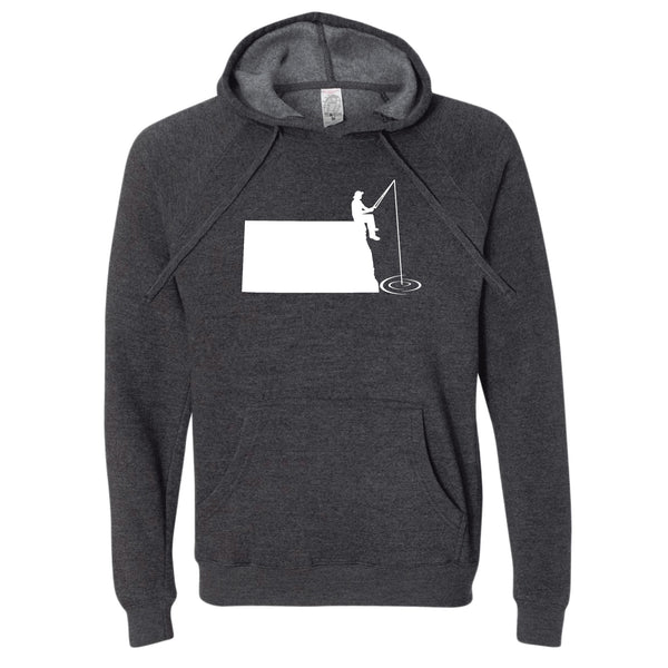 North Dakota Fishing Hoodie