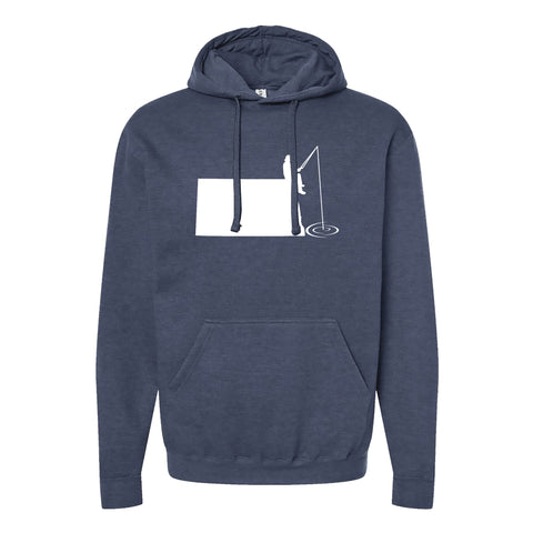 North Dakota Fishing Hoodie