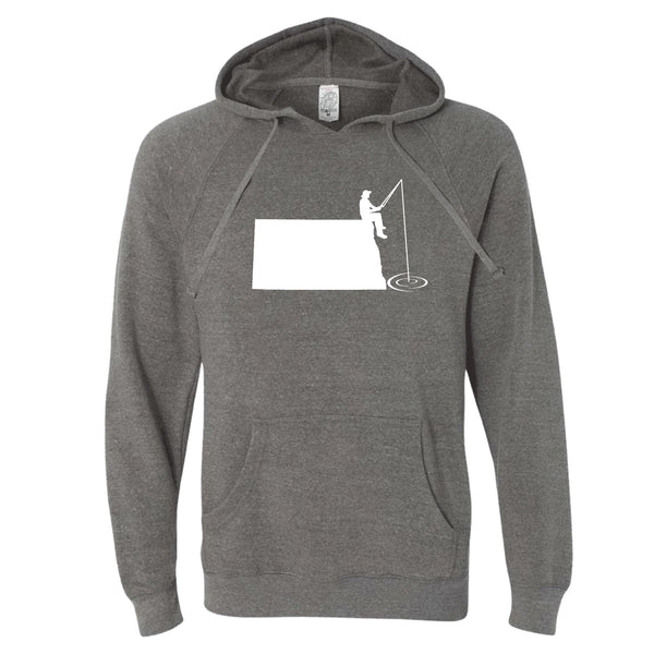 North Dakota Fishing Hoodie