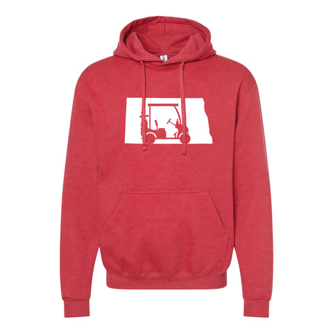 North Dakota Golf Cart Hoodie