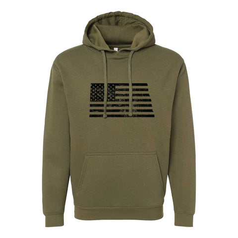 Stars & Stripes North Dakota Hoodie