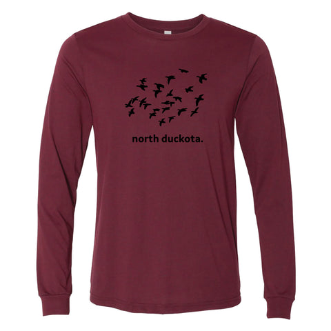 North Duckota North Dakota Long Sleeve T-Shirt