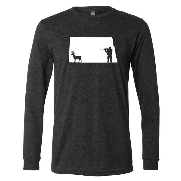 North Dakota Hunting Long Sleeve T-Shirt