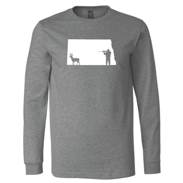 North Dakota Hunting Long Sleeve T-Shirt