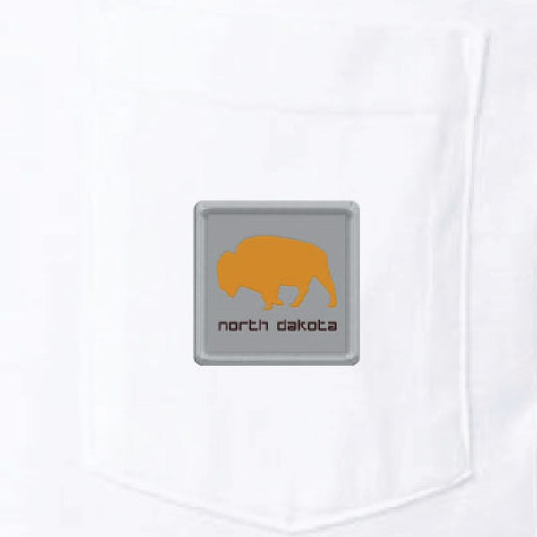 Bison Workwear Patch North Dakota T-Shirt