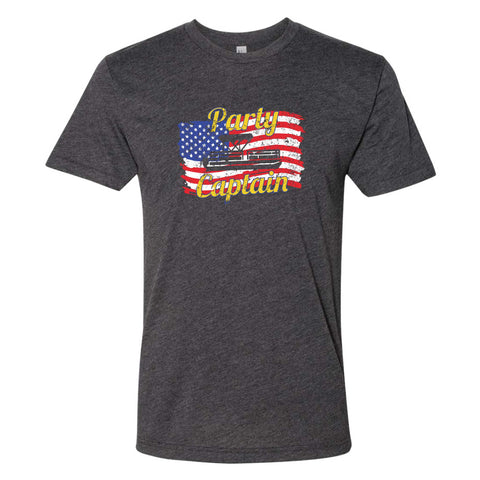 Fourth of July Party Captain North Dakota T-Shirt