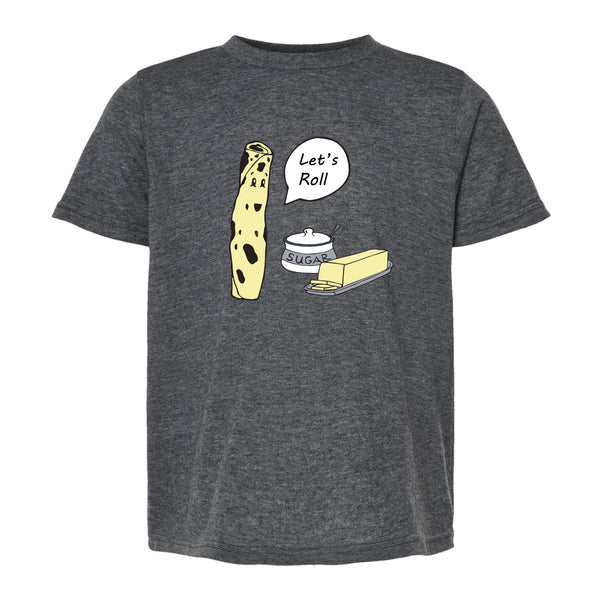 Lefse - Let's Roll North Dakota Youth T-Shirt