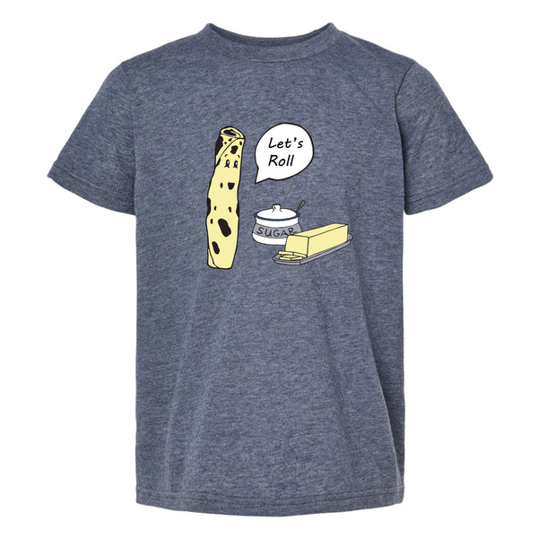 Lefse - Let's Roll North Dakota Youth T-Shirt