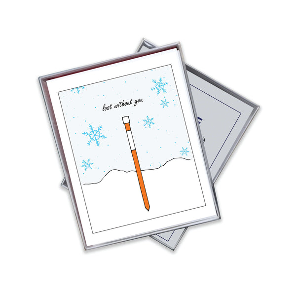 Lost Without You Valentine's Day Card