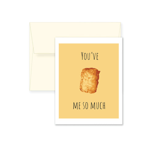 Tot Me So Much Mother's Day Card