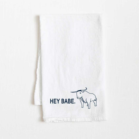 Hey Babe North Dakota Flour Sack Towel