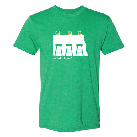 Drink Local Beer North Dakota T-Shirt