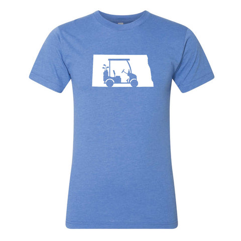 North Dakota Golf Cart T-Shirt