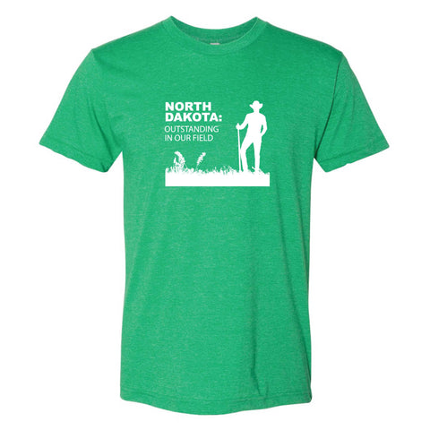 Outstanding in Our Field North Dakota T-Shirt
