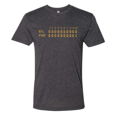 1991 Minnesota Baseball Game 7 Scoreboard T-Shirt
