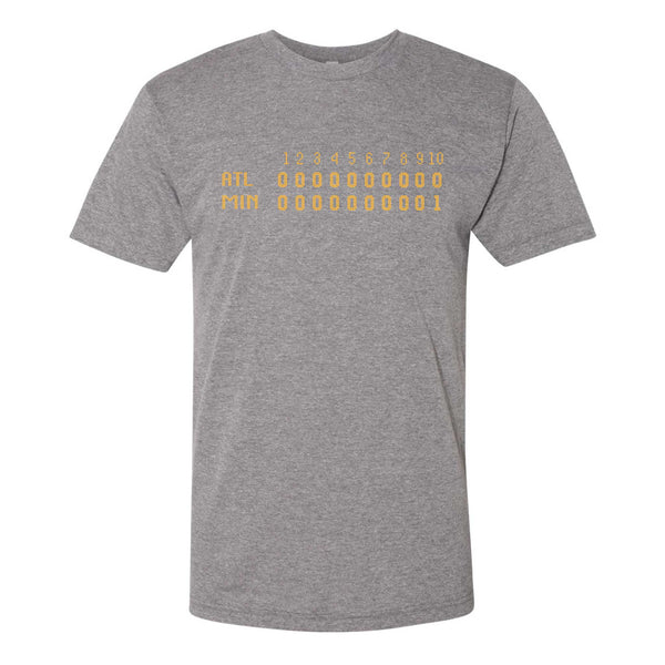 1991 Minnesota Baseball Game 7 Scoreboard T-Shirt