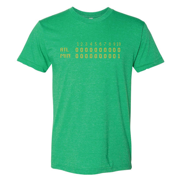 1991 Minnesota Baseball Game 7 Scoreboard T-Shirt