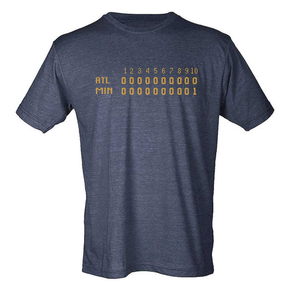 1991 Minnesota Baseball Game 7 Scoreboard T-Shirt