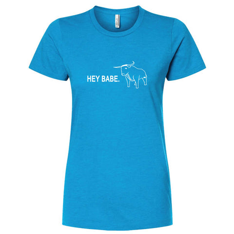Babe the Blue Ox / Paul Bunyan North Dakota T-Shirt - Women's Fitted